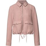 Street One Dames Corduroy jas met rits in Roze, in size: 36