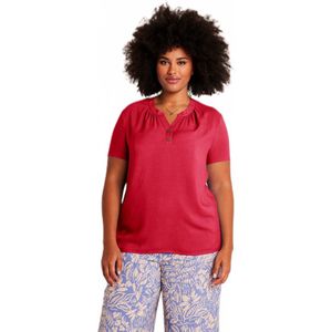 Gebloemde of effen lange uitlopende tuniek