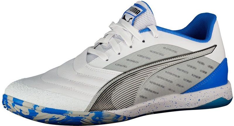 Puma - Ibero IV - Zaalschoenen - Lichtgrijs - Synthetisch Leer