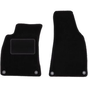 Voormatten zwart voor: Audi A4 B7 sedan, stationwagen, avant (2001-2004)