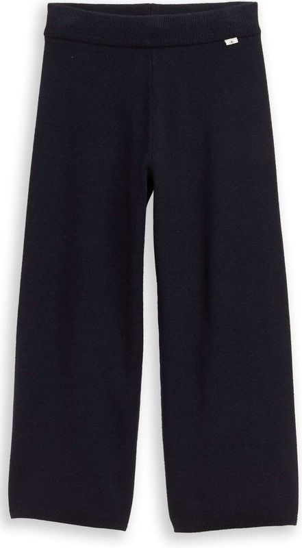 TOM TAILOR - Cozy - Broek - Marine - Wide Leg