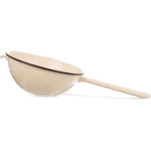 Vergiet Geëmailleerde Bruin BROWN 22 cm - Zeef Keuken