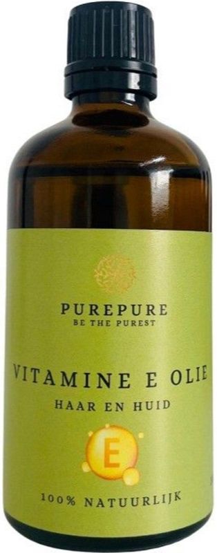 PurePure - Vitamine E Olie - Geel - 100ml - Haar en Huid