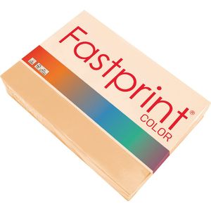 Kopieerpapier Fastprint A4 120gr zalm 250vel