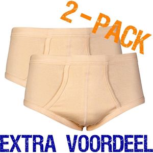 Beeren heren slip - maat XL - 2-pack - huid