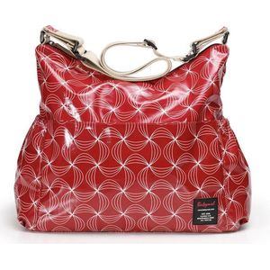 Babymel Luiertas Big Slouchy 33x45x16cm - Rood