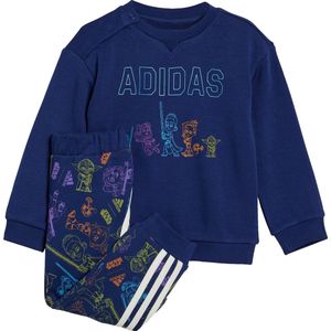 adidas Sportswear adidas x Star Wars Young Jedi Crewneck and Jogger Set - Kinderen - Blauw- 92