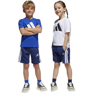 Adidas - Essentials - Korte Broek - Wit - 5-6 Jaar Jongen