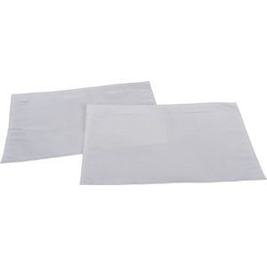 Kortpack - Paklijstenveloppen 225mm lang x 165mm breed - Onbedrukt/Blanco - A5 Formaat - Zelfklevend - 1000 Stuks - Doculops - Packing List - (015.0125)