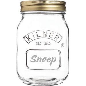 Gegraveerde weckpot 0,5 ltr (Snoep)