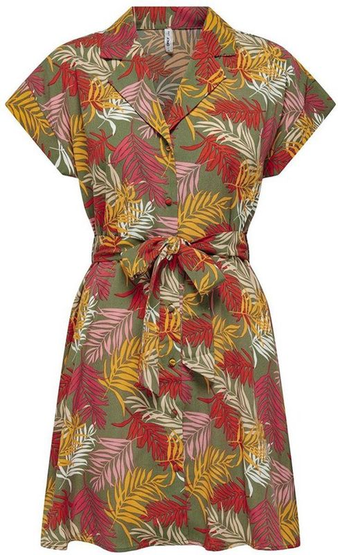 Only - Laure - Dameshemdjurk - Effen - 100% Polyester