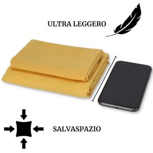 Zachte microvezel handdoek - ideaal voor sport en reizen - 1 stuk