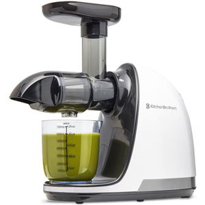 KitchenBrothers Slowjuicer - 700ml - Wit