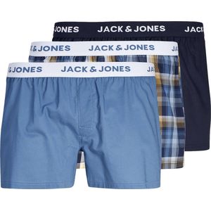 Jack & Jones Heren Wijde Boxershorts JACLOGAN 3-Pack - Maat XXL