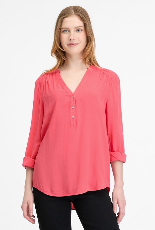 Ragwear - Fierra - Blouse - Coral - V-hals