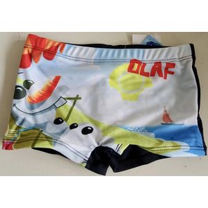 Donkerblauwe zwembroek van Disney Frozen, Olaf maat 98