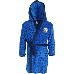 Paw Patrol Badjas - Maat 122/128 - Polyester - Blauw - Jongens