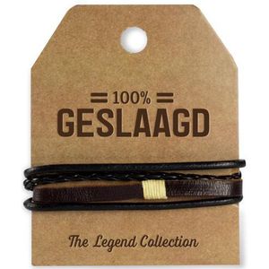 100 % Geslaagd  Armband The legend Collection