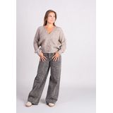 Grace & Mila - SOCCA - Broek - Leopard print - Hoge Taille - Licht Uitlopend