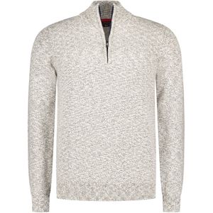 NZA - Groene - Katoenen Half Zip Trui