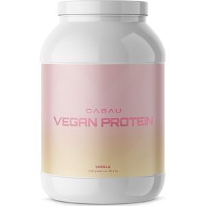 Cabau Lifestyle - Vegan Protein Shake - Hoogwaardige Eiwitshake - Vegan Vanilla - 33 shakes - Voor spierherstel & opbouw - Hoog in eiwitten - Heerlijk van smaak