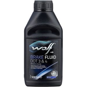 Wolf Brake Fluid Dot 3&4 - 500ml