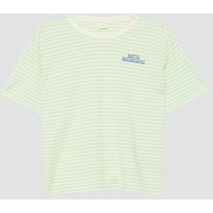 s.Oliver - RED LABEL Junior - T-shirt - Mint - Met Belettering