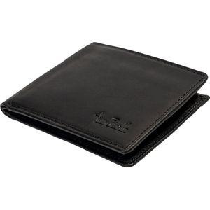 Tony Perotti Billfold RFID medium met vak voor kleingeld - Zwart