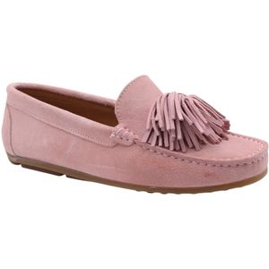Ctwlk - Oman - Schoenen - Roze - Klassieke Leren Mocassin