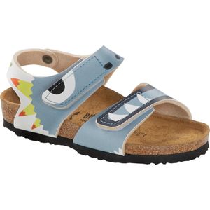 Birkenstock -Palu Monster Blue narrow Fun Print met klittenband - maat 29