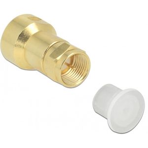 Delock Dust Cover for F plug 10 pieces transparent