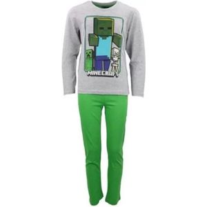 Minecraft pyjama - Maat 128 cm / 8 jaar