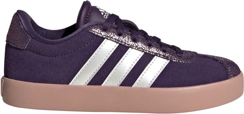 adidas - VL Court 3.0 - Tennisschoenen - Zwart - Leer/Synthetisch
