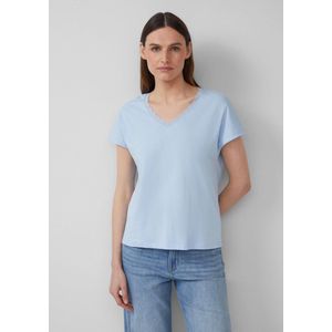 T-shirt - Zacht Modal - V-halslijn - Casual Relaxte Pasvorm