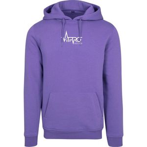 FitProWear Trui Heren - Paars - maat XL - Mannen - Hoodie - Trui  - Sweater - Sporttrui - Sportkleding - Casual kleding - Trui Heren - Paarse trui - Katoen / Polyester - Trui Capuchon - Hoodie Capuchon