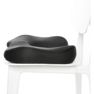 Fine Asianliving - Zitring Memory Foam Gel Donutkussen - Traagschuim - 45x40x9.5cm