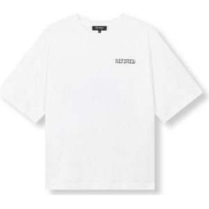 Refined Department - T-shirt - Off White - Oversized - Dames