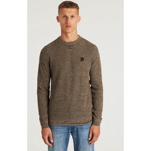 Chasin' - Basal Mixed - Trui - Taupe - Aangesloten Model