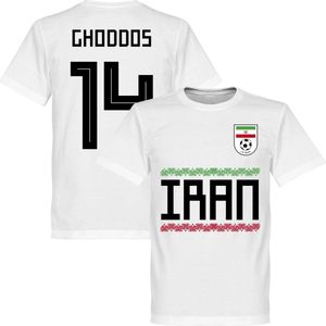 Iran Sardar 20 Team T-Shirt - Wit - XXXXL