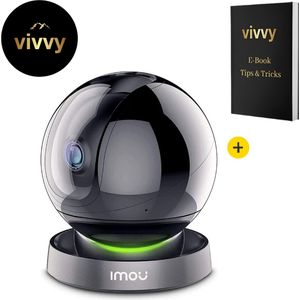 Huisdiercamera 360 Graden Draaibaar - Hondencamera Met Bewegingssensor - Babyfoon Met Camera En App - 100% Tevredenheidsgarantie - 2 Way Audio - Incl. App