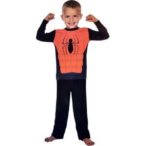 Marvel Spiderman Verkleed Set Shirt Met Broek - Maat 116/122