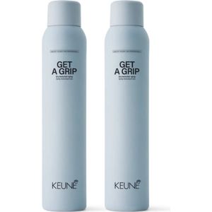 2 stuks - Keune - Get a Grip - Dry Texturizer Spray 200 ml