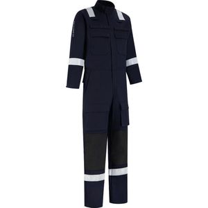 Dapro Rope Access Multinorm Overall - Maat 50 - Marineblauw - Vlamvertragend , antistatisch , lasnorm , vlamboog en chemicaliën resistent