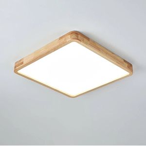 Plafondlamp in stijl- 3 Staps Dimbaar Zonder Dimmer-Led Lamp-Plafondverlichting Voor Woonkamer-Kantoor-Slaapkamer- Driekleurig Licht-Plafonnière