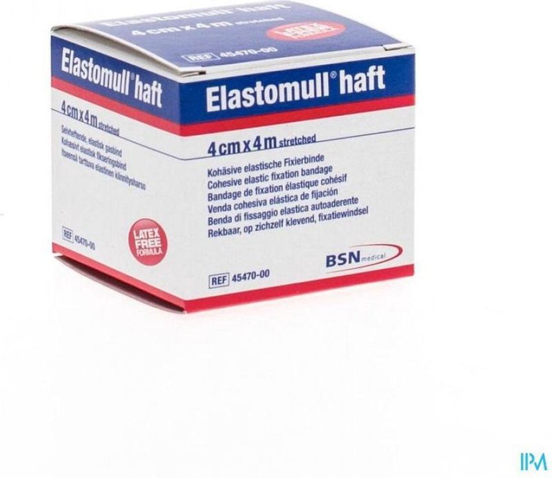 Gazofix - Zelfklevend Verband - 4m x 4cm - Katoen en Polyamide