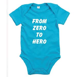 Rompertje From Zero To Hero-Surf Blue-12-18 Maanden