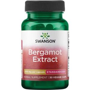 Swanson - Bergamot Extract - 500 mg - 30 Plantaardige Capsules