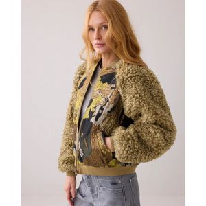 Summum - 1s1204-12298 - Bomber Jas - Jacquard - Licht Gewatteerd