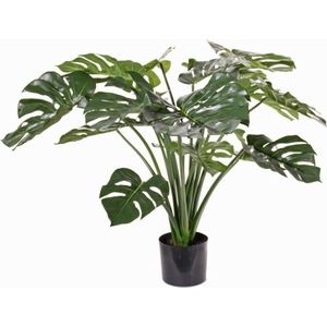 Kunstplant - Gatenplant - Monstera deliciosa hoogte 85cm