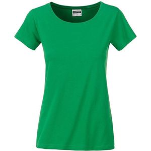 James and Nicholson Dames/dames Basic Organic Katoenen T-Shirt (Fern Green)